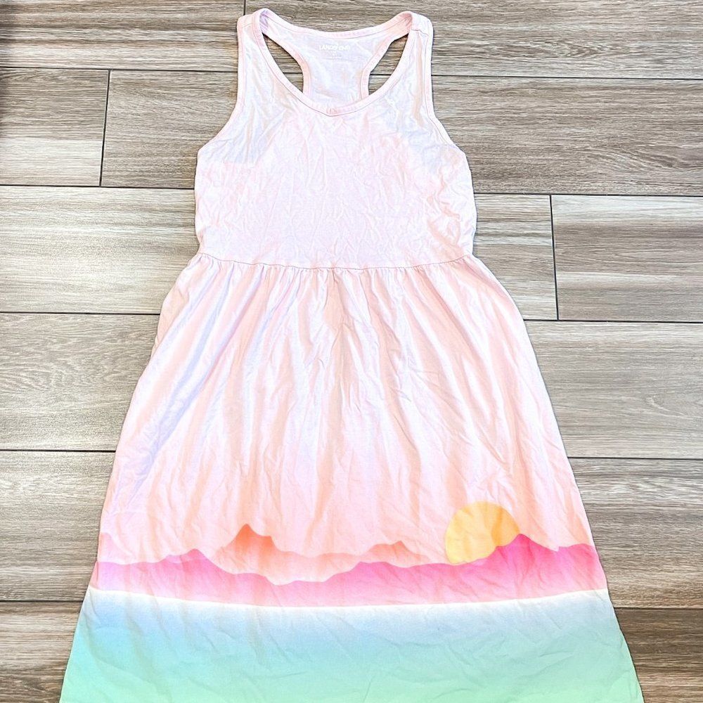 Land's End Girl's Sunset Dress, Size M